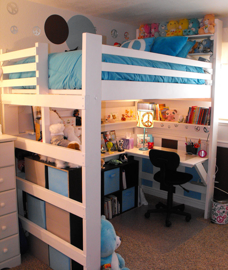 high bunk beds for adults