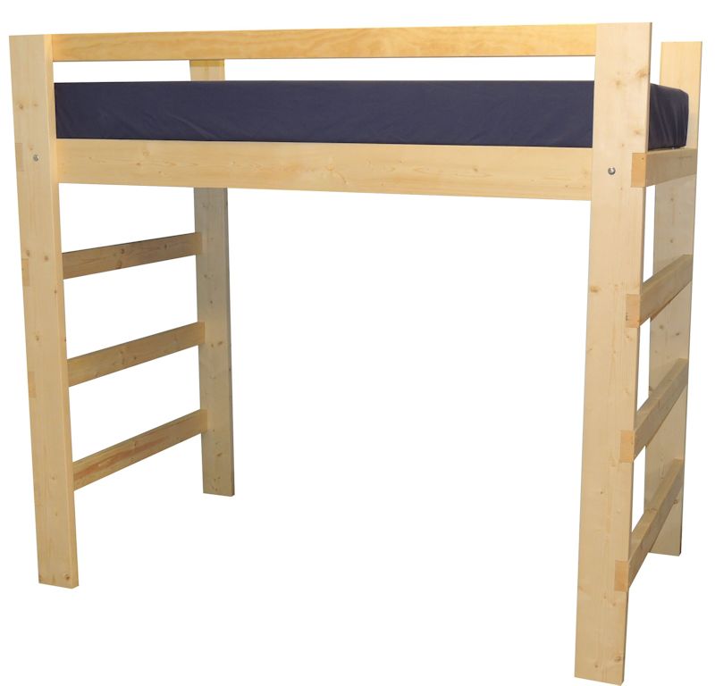 plywood loft bed