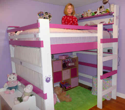 25 Cool And Fun Loft Bed Photos For Kids Teens Made In Usa