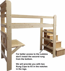 Twin over Full Bunk Bed